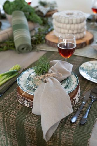 Duk - Vide Mullvad - 140 X 300 CM - www.frokenfraken.se