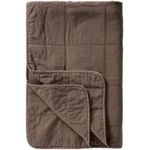 Pläd - Soil - 130 x 180 cm - www.frokenfraken.se