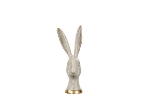 Hare - Vit/Gull - XL - 12 x 27 cm - www.frokenfraken.se