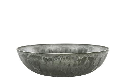 Skål - Betong - Grå - 25 x 9 cm - www.frokenfraken.se