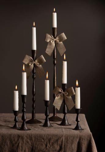 Heng – Sløyfe – Metalino – Gull – 1 stk – 10 x 12 cm - www.frokenfraken.se