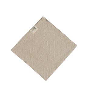 Serviett - VIDE - SAND - 45 X 45 CM - 6-pakning - www.frokenfraken.se
