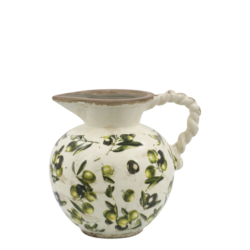 Krukke - Vase - Kanne - Oliven - Ø20,5 x H18,5 cm - www.frokenfraken.se