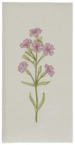 Serviett Flora Rosa Blomst 16 stk - 20 x 10 CM - www.frokenfraken.se