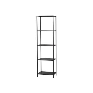 Hylle - Svart - 51 x 35 x 180 cm - www.frokenfraken.se