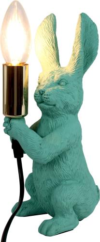 Lampe - Hare - Turkis - 25 cm - www.frokenfraken.se
