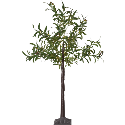 Dekorativt tre - Oliven - Belysning - 120 cm - www.frokenfraken.se