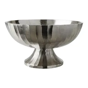 Champagneskål - Nikkelfarget - Ø37 x 20 cm - www.frokenfraken.se