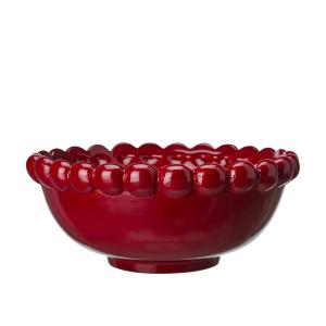 Bolll – Stor – Rød – Ø23 x 26 x 10 cm - www.frokenfraken.se