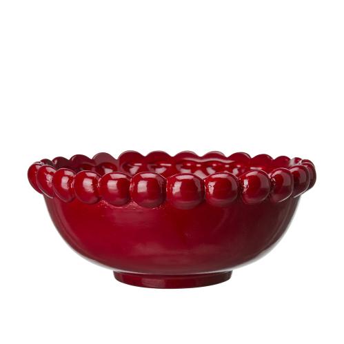 Bolll – Stor – Rød – Ø23 x 26 x 10 cm - www.frokenfraken.se