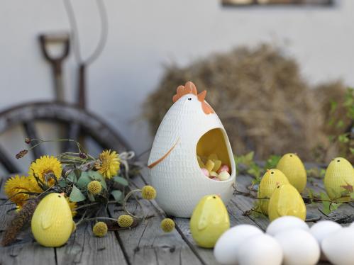 Påskeegg - Gullefjun - 5 x 6 cm - www.frokenfraken.se