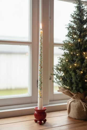 Dato lys - Kalender lys - 38 cm - www.frokenfraken.se