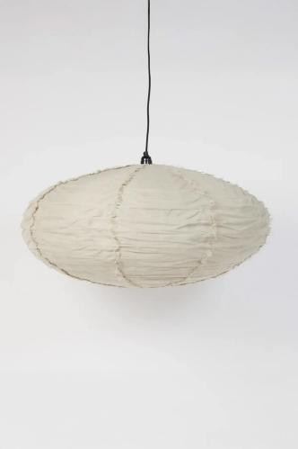 Taklampe – Lino – Natur – Ø80 cm - www.frokenfraken.se