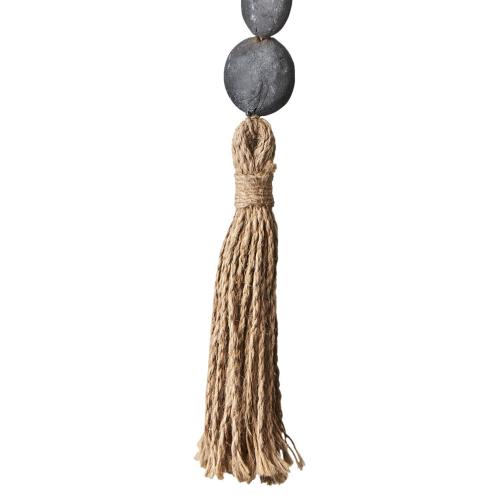 Dekorasjon - Svart/natur - 45 x 3 cm - www.frokenfraken.se