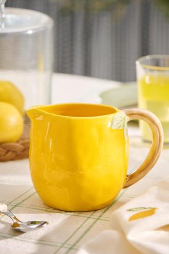 Kanne med håndtak sitron - 14 x 10 cm - www.frokenfraken.se