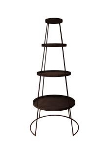 Satsbord - Stapelbare - 4 etasjer - 129,5 cm - www.frokenfraken.se