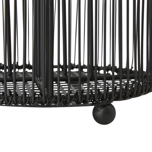 Bestikkholder - Svart - Ø15 x 31 cm - www.frokenfraken.se