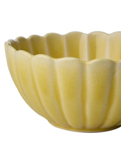 Skål - Hulda - 4-pack - Gul - Ø15 x 8 cm - www.frokenfraken.se