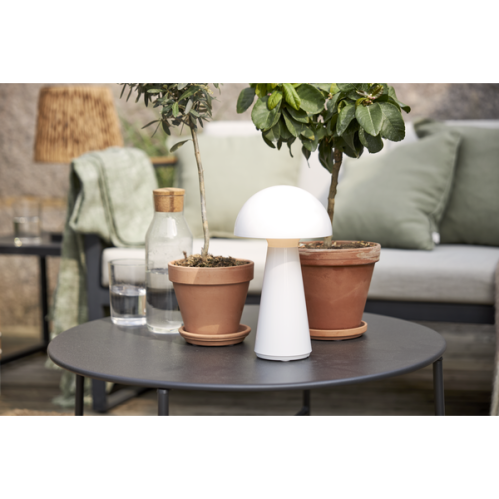 Bordslampe Utendørs - Sopp Hvit - 28 cm - www.frokenfraken.se