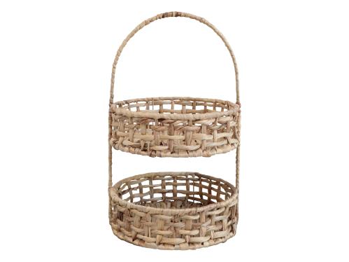 Korg - 2 etasjer - Natur - 24 x 38 cm - www.frokenfraken.se