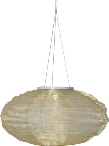 Hengende Solcelle Lyslykt - Festival - Ø 35 cm - www.frokenfraken.se
