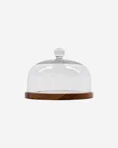 Ostklokke - Glass & Tre - 13 x 18 cm - www.frokenfraken.se