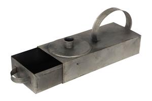 Lys holder - Med boks - Kronelys - 21 x 10 x 11 cm - www.frokenfraken.se