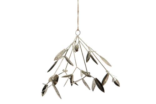 Mistel - Juldekorasjon - Champagne/Metall - 30 x 19 cm - www.frokenfraken.se