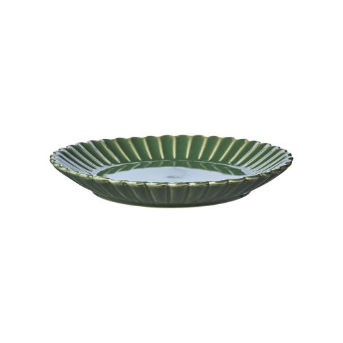 Tallerken - Hulda - Grønn - Ø19 cm - www.frokenfraken.se