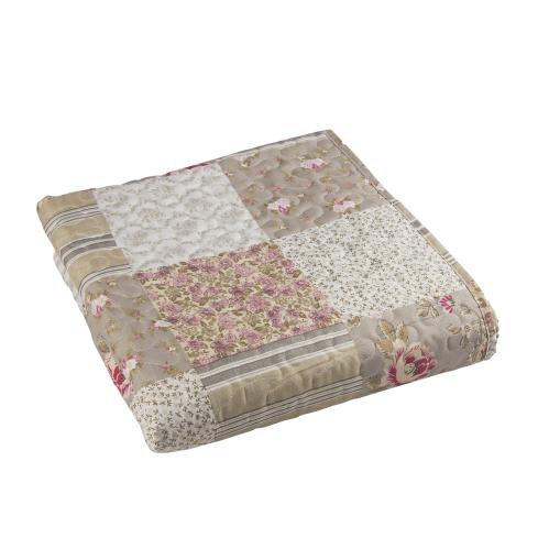 Lappteppe - GRETA - ROSA - 260 X 260CM - www.frokenfraken.se