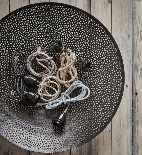 Sladd Textil - Svart/rød/hvit - 200 cm - www.frokenfraken.se