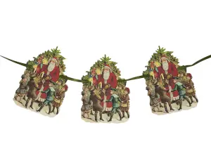 Girlang - Tomte & Barn - Julpynt - www.frokenfraken.se