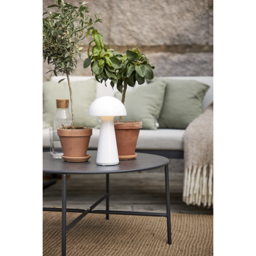 Bordslampe Utendørs - Sopp Hvit - 28 cm - www.frokenfraken.se
