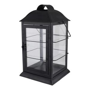 Lyslykt Ture - Svart - 19 x 35 cm - www.frokenfraken.se