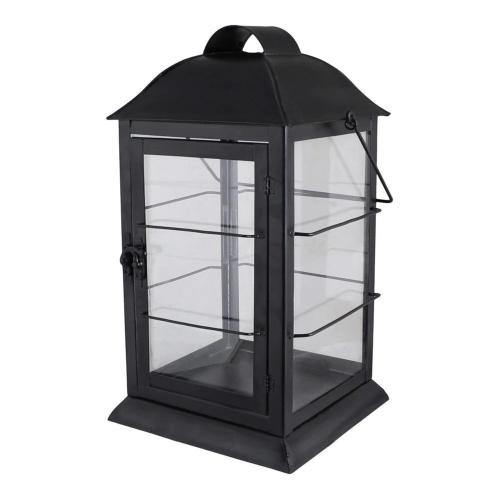 Lyslykt Ture - Svart - 19 x 35 cm - www.frokenfraken.se