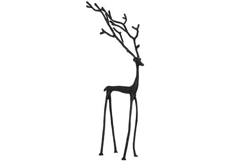 Ren - Dekorasjon - Svart - 25 x 15 x 68 cm - www.frokenfraken.se