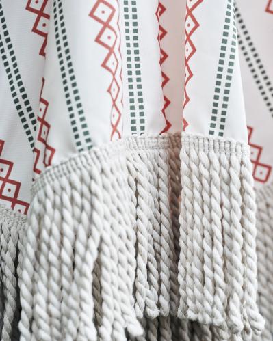 Parasoll - Umbra - Röd/Grön - Ø190 cm - www.frokenfraken.se