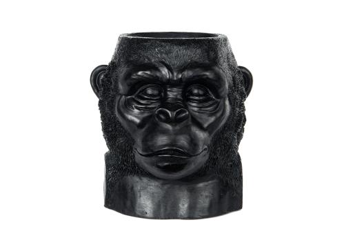Krukke - Stor Gorilla - Svart/Brun - 27 cm - www.frokenfraken.se