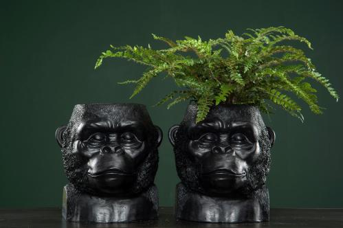 Krukke - Stor Gorilla - Svart/Brun - 27 cm - www.frokenfraken.se