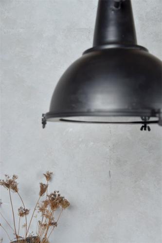 Taklampe - Industriell stil - Matt svart - 38 x 33cm - www.frokenfraken.se