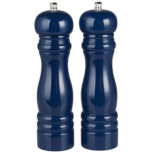 Salt-/pepperkvern - indigo blå - 2 stk - 21,5 cm - www.frokenfraken.se