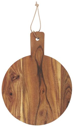 Skjærebrett i oljet akasietre - 37 x 28 x 1,5 cm - www.frokenfraken.se
