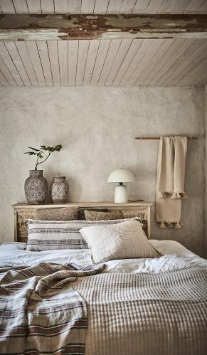Teppe - Beige/rust - 200 x 130 cm - www.frokenfraken.se