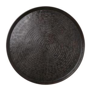 Fat - Lysbrett - Svart - Ø70 x 3 cm - www.frokenfraken.se