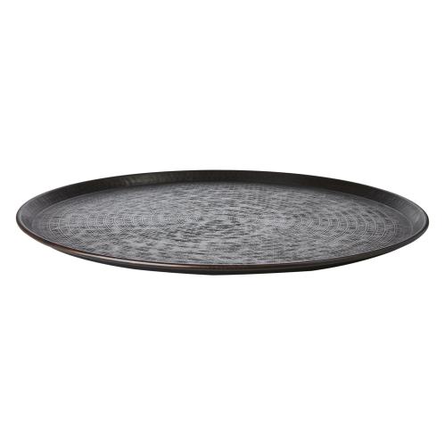 Fat - Lysbrett - Svart - Ø70 x 3 cm - www.frokenfraken.se