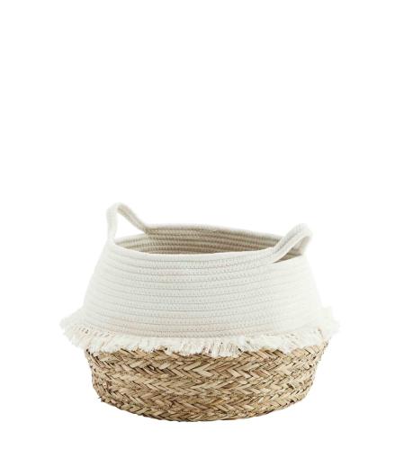 Korg - Natur og jute - 38 x 28 cm - www.frokenfraken.se