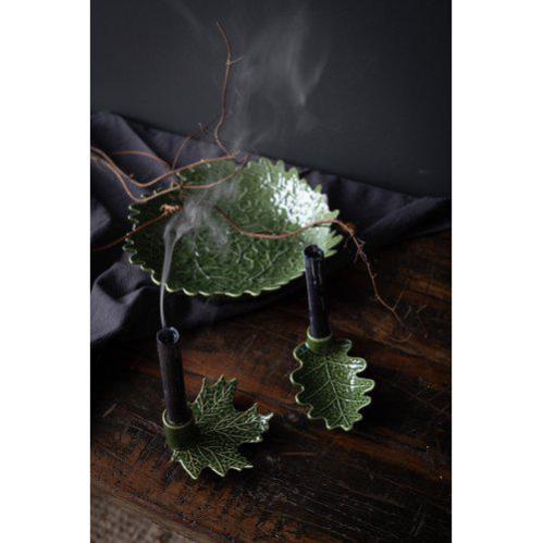 Lyslykt - Løv Eik - 15 cm - www.frokenfraken.se