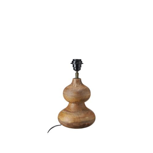 Bordslampe med skjerm - 2-pakning - Aura - Tre - 17 x 27 cm - www.frokenfraken.se
