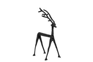 Ren - Dekorasjon - Svart - 24 x 13 x 37 cm - www.frokenfraken.se