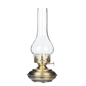 Glasrør Ariana til fotogenlampe - Reservedel - 20 cm - www.frokenfraken.se